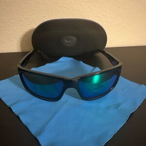Costa Tasman Sea TAS 98 Matte Grey Frame With New Green 580P Lenses